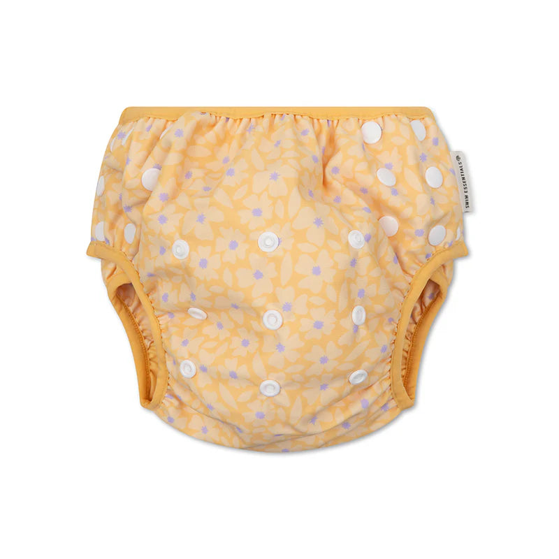 Bañador Pañal - Yellow Florish
