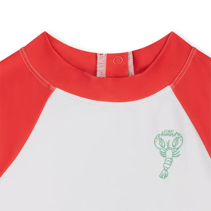Camiseta Protección Solar - Catch a wave Red