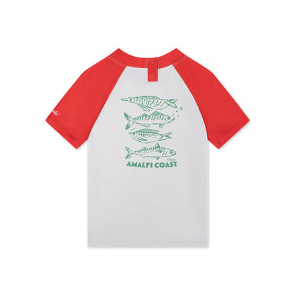 Camiseta Protección Solar - Catch a wave Red
