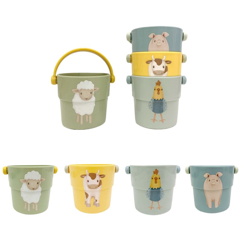 CUBITOS DE BAÑO PEQUEÑA GRANJA .