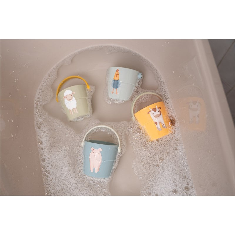 CUBITOS DE BAÑO PEQUEÑA GRANJA .