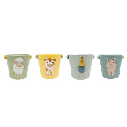 CUBITOS DE BAÑO PEQUEÑA GRANJA .