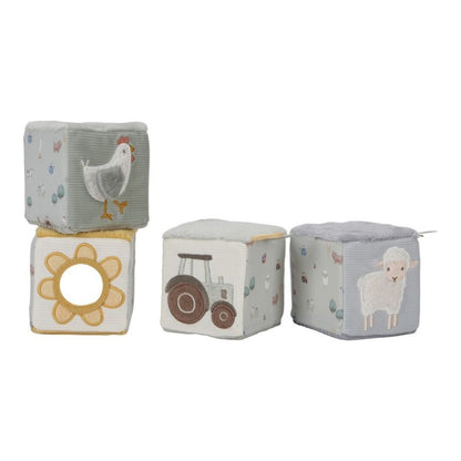 CUBOS BLANDITOS APILABLE PEQUEÑA GRANJA