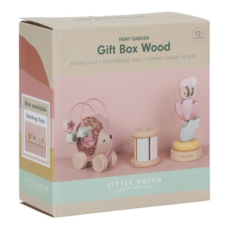 Caja Regalo Madera Rosa
