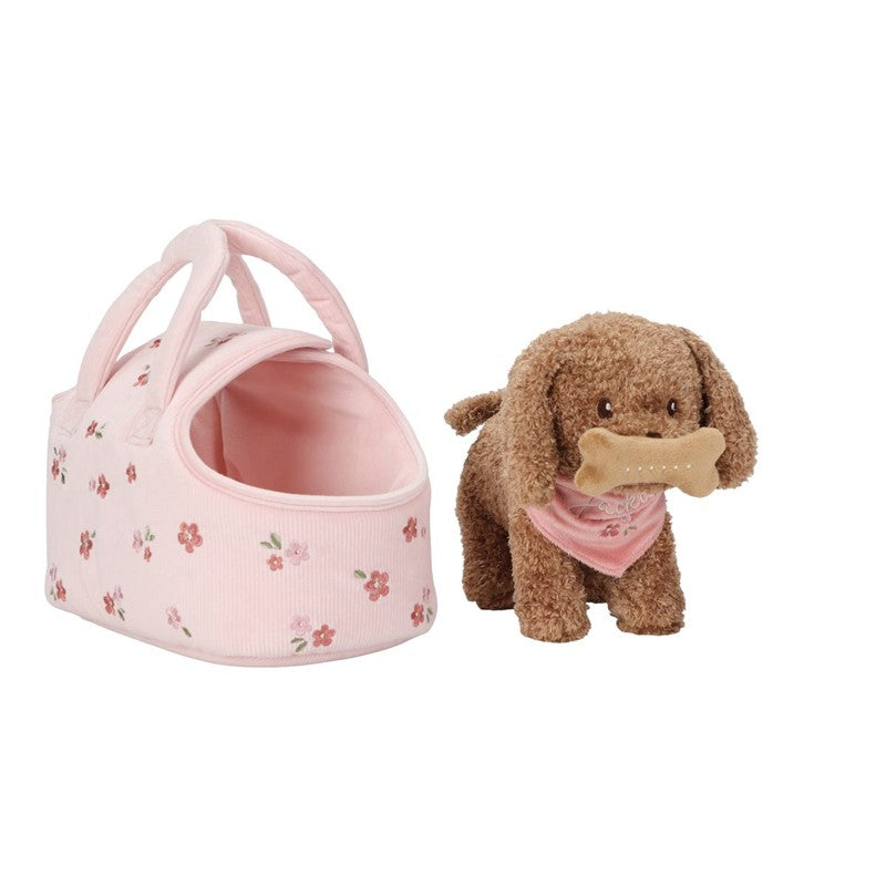 PERRITO PELUCHE JACKIE CON BOLSA LITTLE
