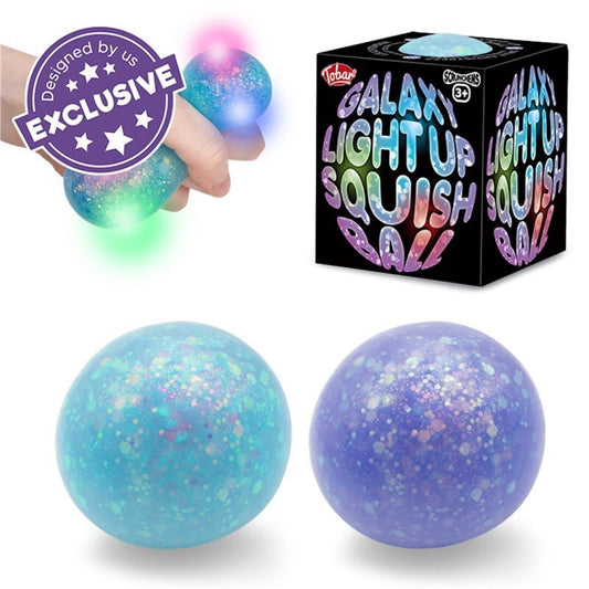 SCRUNCHEMS GALAXY LIGHT UP SQUISH BALL