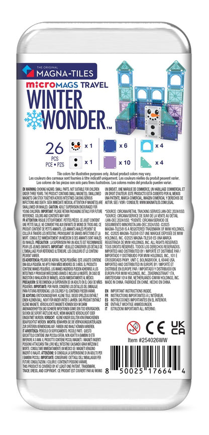TRAVEL SETS (microMAGS) WINTER WONDERLAND EDICIÓN LIMITADA.