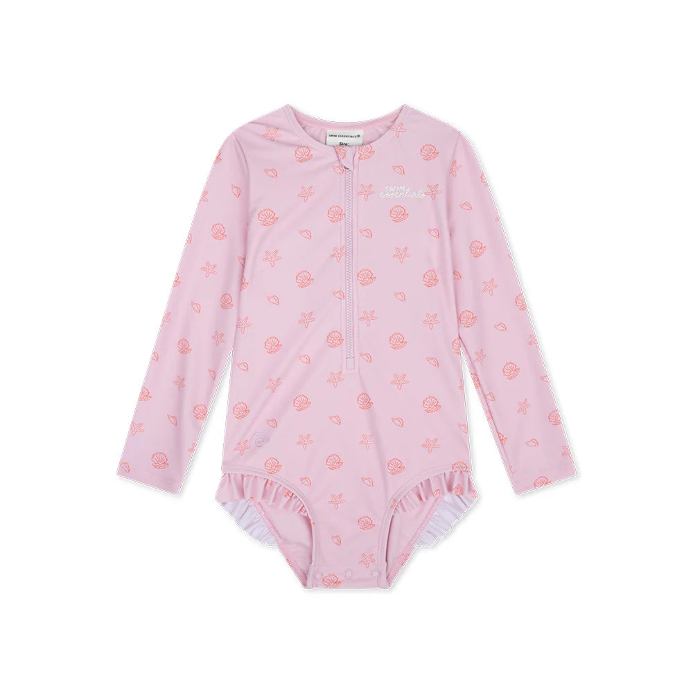 Traje de baño Conchas Rosa