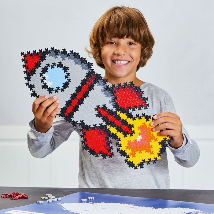 Puzzle by number: Cohete