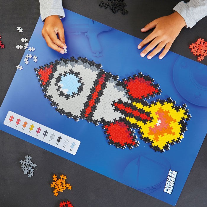 Puzzle by number: Cohete