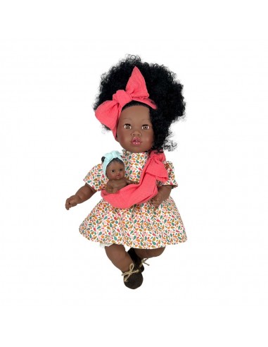 Alika con bebé Curly Hair