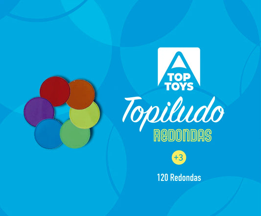 Topiludo Conjunto 120 + 4 fichas redondas