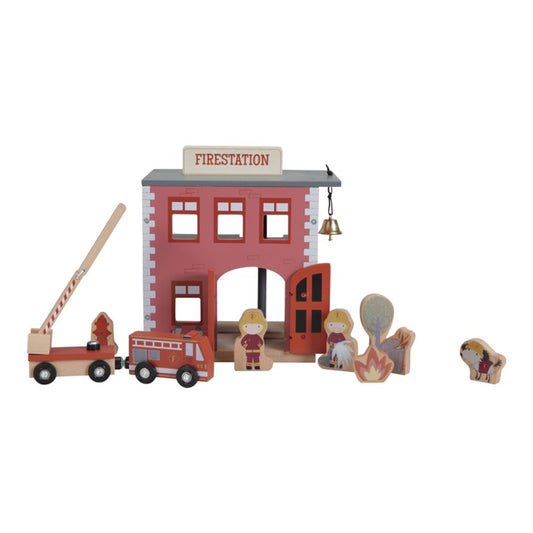 Estación de bomberos sistema de trenes