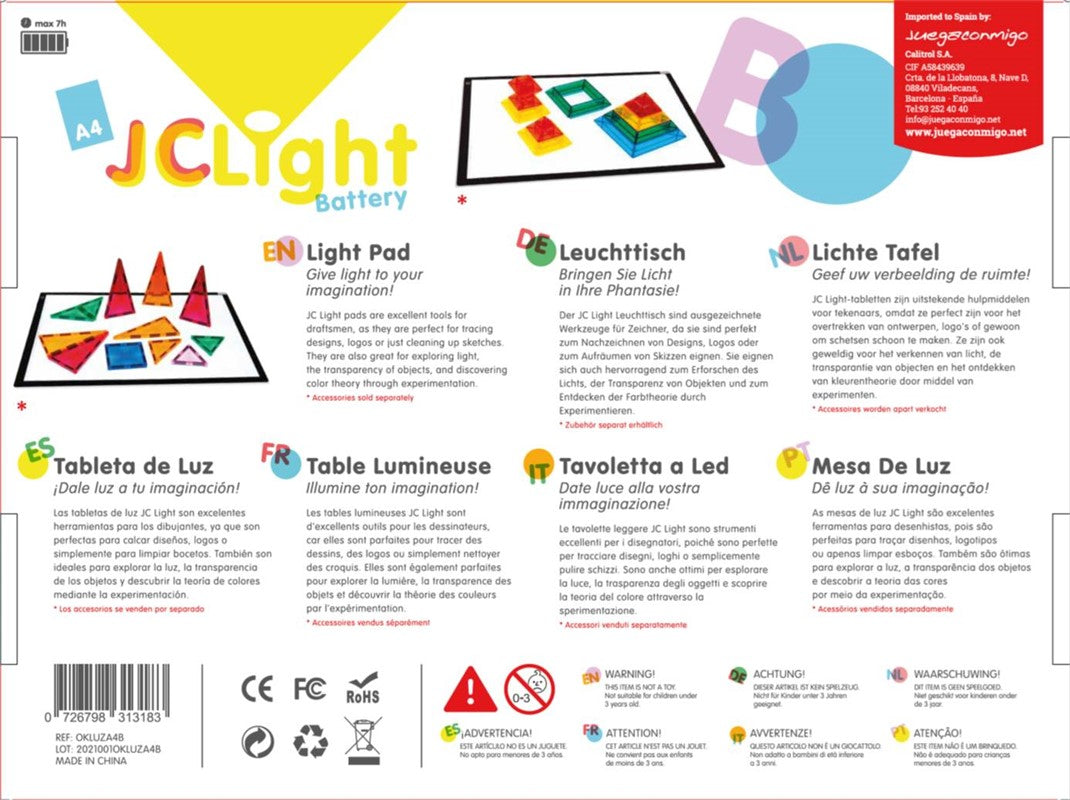 Tableta de Luz JC A3