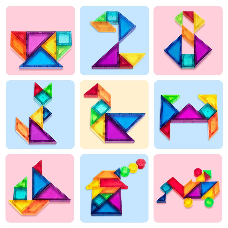 Extended Tangram 3D Imán