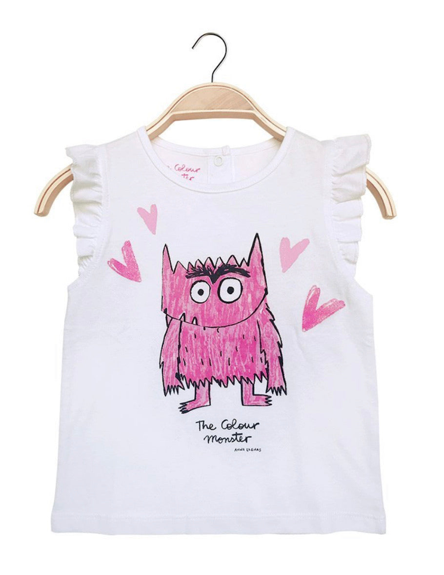 '- Educajoc CAMISETA DEL MONSTRUO DE COLORES ROSA