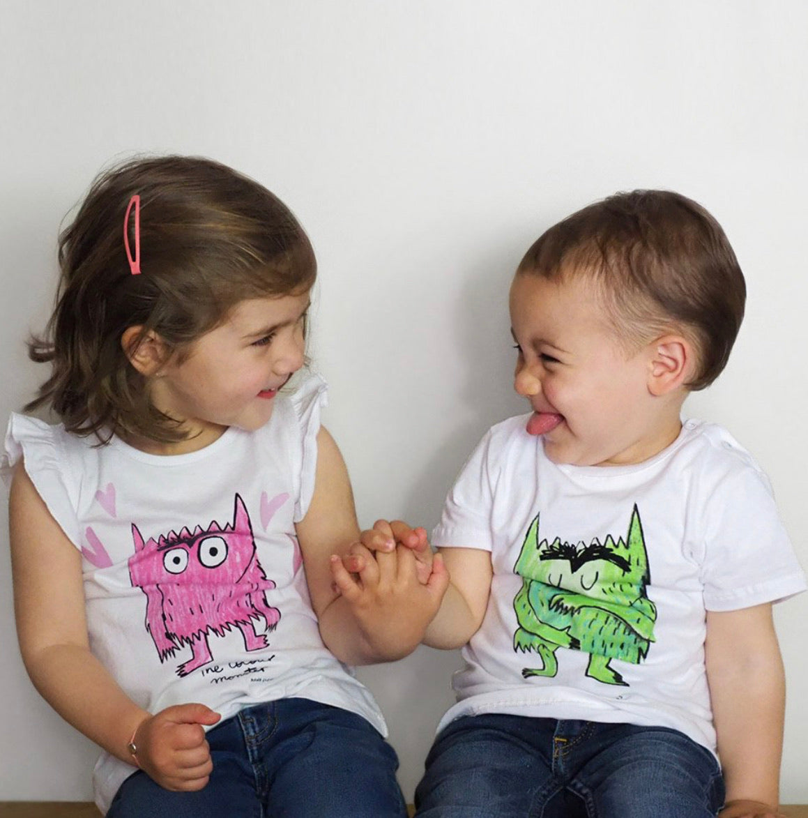 '- Educajoc CAMISETA DEL MONSTRUO DE COLORES ROSA