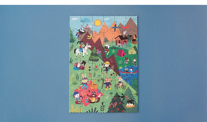 LET'S GO TO THE MOUNTAIN PUZZLE