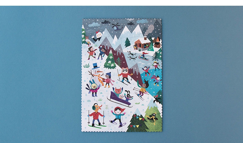 LET'S GO TO THE MOUNTAIN PUZZLE