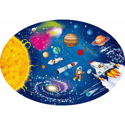 Viaja, conoce, explora - Cuadrado. El espacio. El sistema solar